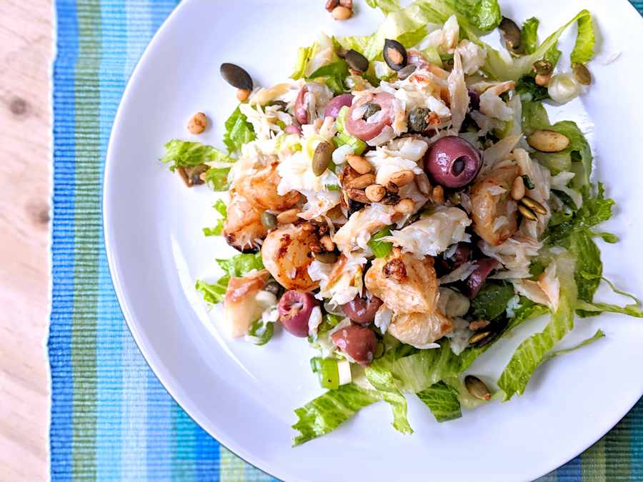 Smoked Fish Salad With Roasted Turnips Recipe Cuisine Fiend